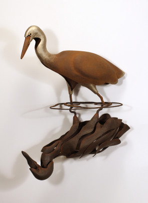 Water reflection - Heron 5
