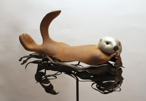 Water reflection - Sea otter 6